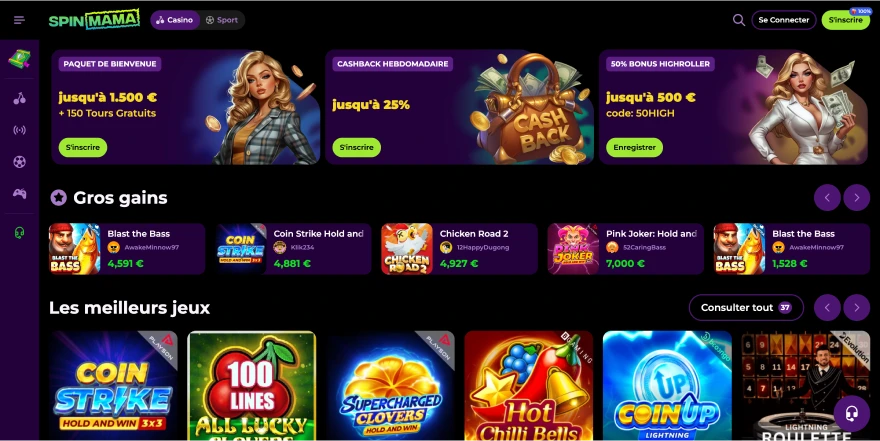 Spinmama casino